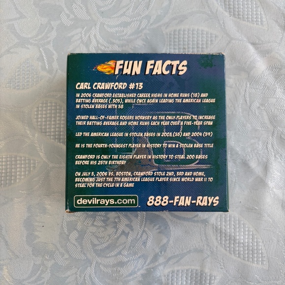 Tampa Bay Rays Carl Crawford Replica - Picture 2 of 5